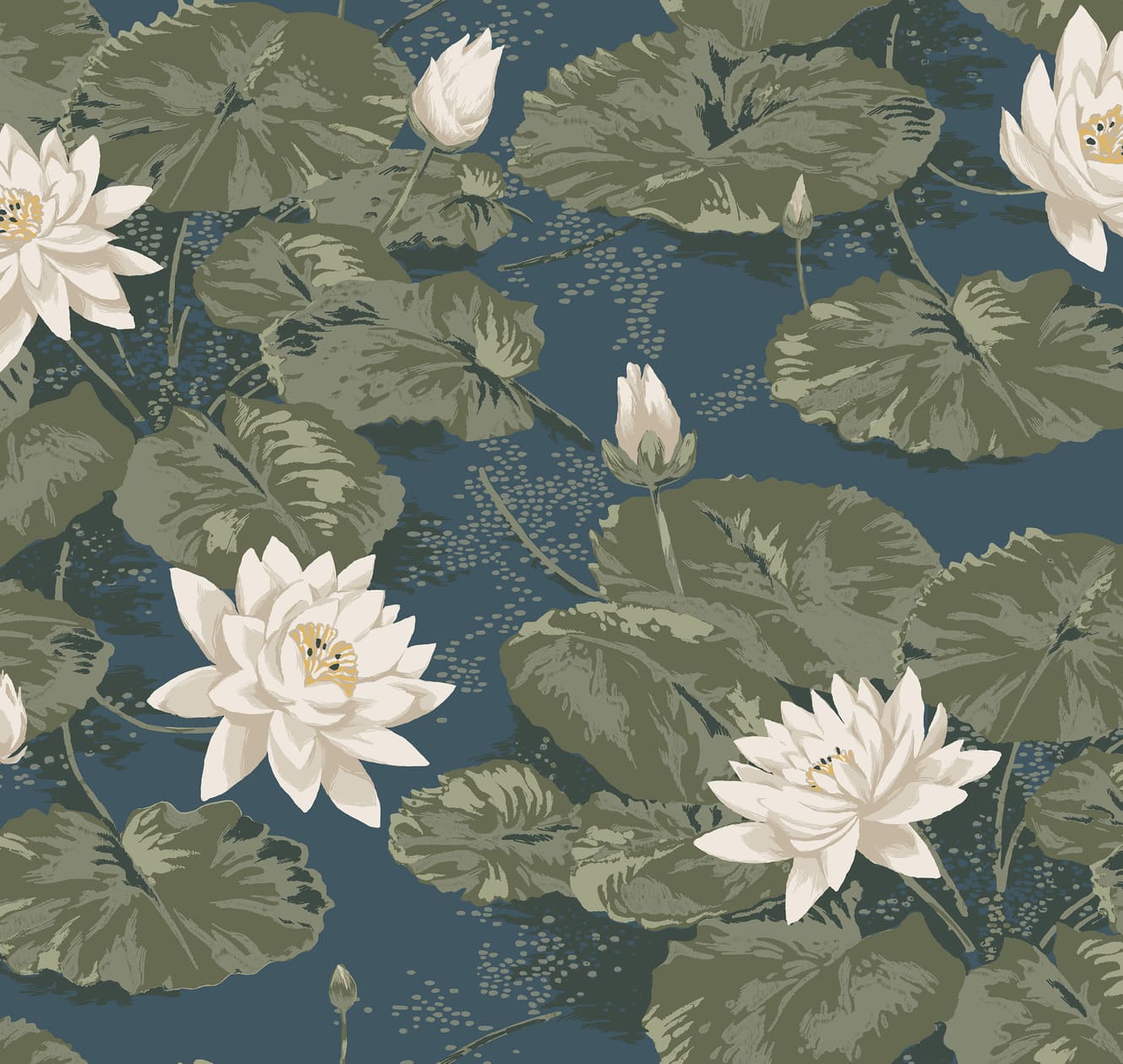 Обои Loymina Шервуд Нимфея Альба Brit25 005 10,05×1